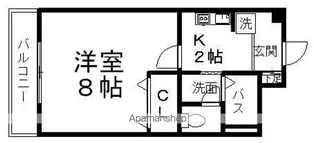 ルミエール・E【2階】の間取り