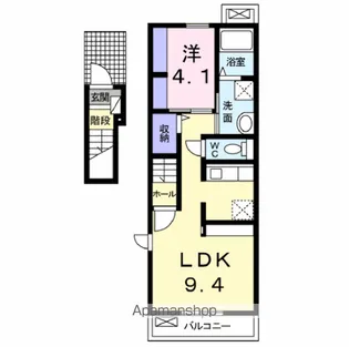 マナスル【2階】の間取り