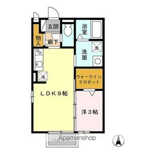 ドミトリー【1階】の間取り