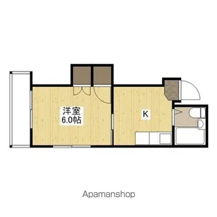 フラワービル【2階】の間取り