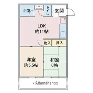 コーポ小池【3階】の間取り