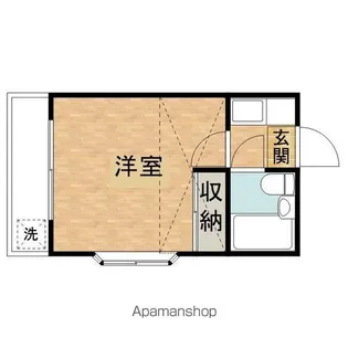 ベルエアー高幡不動【2階】の間取り