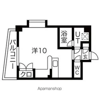 愛知県名古屋市千種区星ケ丘2丁目【マンション】の間取り