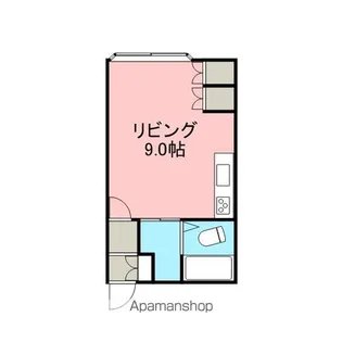 コーポピッコロ【107号室】の間取り