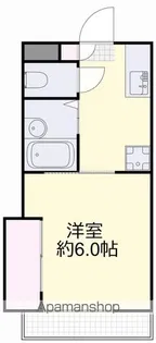シャトレ下中野【106号室】の間取り