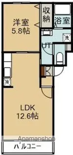 ヴァンクレールⅡ【2階】の間取り