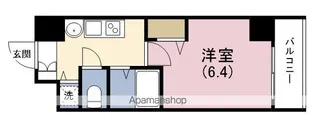 プレサンス心斎橋ラヴィ【7階】の間取り