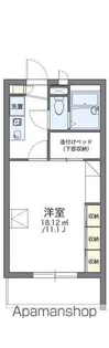 レオパレスSS【201号室】の間取り