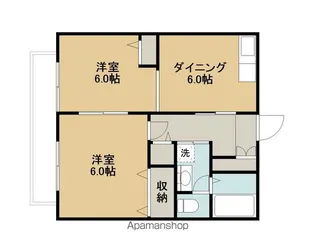 アムールT&S【2階】の間取り