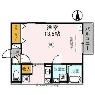 リビングタウン文京 C【2階】の間取り