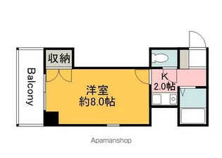 ESPERANZA宝町【5階】の間取り