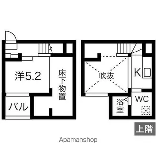 SARA【202号室】の間取り