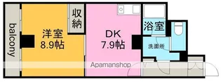 レジデンスカープ今池【5階】の間取り