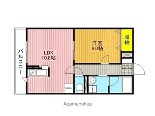 サンフレックス【1階】の間取り