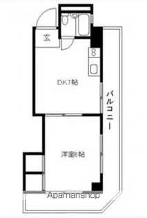 亀谷ビル【301号室号室】の間取り