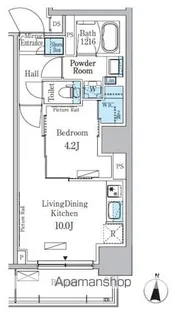 パークアクシス錦糸公園【4階】の間取り