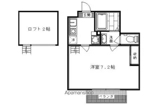 アブティール桂西口【4-C号室】の間取り