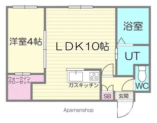 Luxia Nango(栄通16丁目MS)【306号室】の間取り