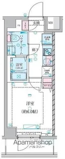 GENOVIA堀切菖蒲園【2階】の間取り