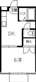 カナディアンおみかどA棟【2階】の間取り