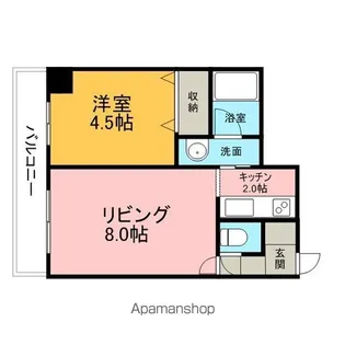 トミイビルNO.40【3階】の間取り
