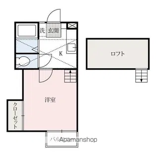 シティーハイツシンビジューム【2階】の間取り