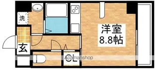 DOクレスト新大阪【8階】の間取り