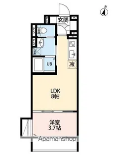 ROBOT HOME 新田【1階】の間取り