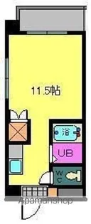 オクトワール松山中村【2階】の間取り