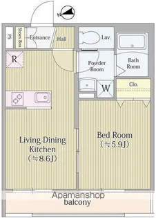 AIFLAT MEJIRO【1階】の間取り
