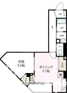 ステージオダワラヤ【302号室号室】の間取り