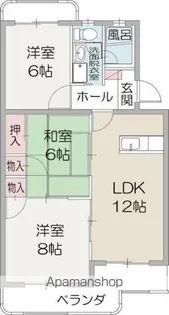 エスポワール【2階】の間取り