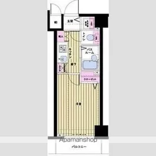 トーシンフェニックス日本橋蛎殻町【5階】の間取り