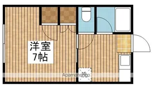 ヤングライフ【2-A号室】の間取り