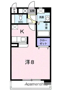 STELLA MINAMI【2階】の間取り