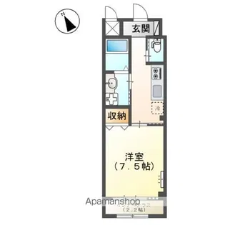 ユウアイグランデ荒川沖【2階】の間取り