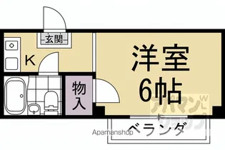 メゾンアオヤマ【3階】の間取り