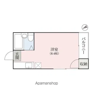ラ・ヴェール高崎【2階】の間取り