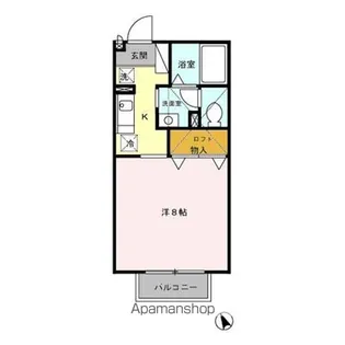 メルベーユ パル【2階】の間取り