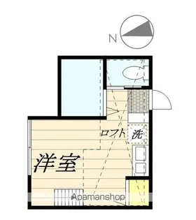 神奈川県横浜市中区西之谷町【アパート】の間取り