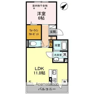 ロイジェントパークス レイクタウン Ⅲ H【3階】の間取り