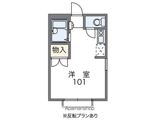 レオパレスシャルム【2階】の間取り