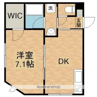 三高・ヴィラ徳丸【1階】の間取り