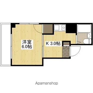 清和榎町【6階】の間取り