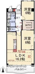 メゾンベル【2階】の間取り