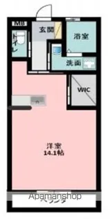 ル・リオン楓【2階】の間取り