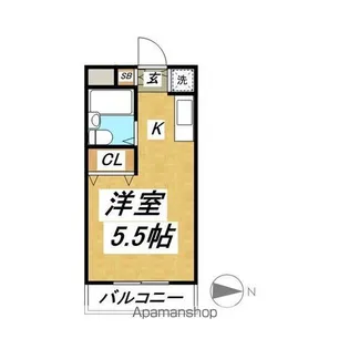 スカイコート練馬【2階】の間取り
