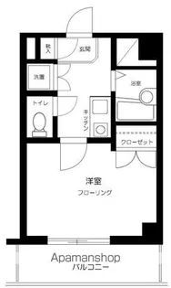 プレール中村橋【3階】の間取り