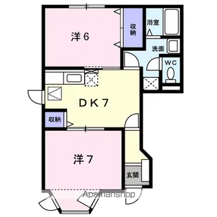 キャラバンサライ壱番館【1階】の間取り