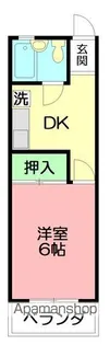ラドウィンズ【3階】の間取り